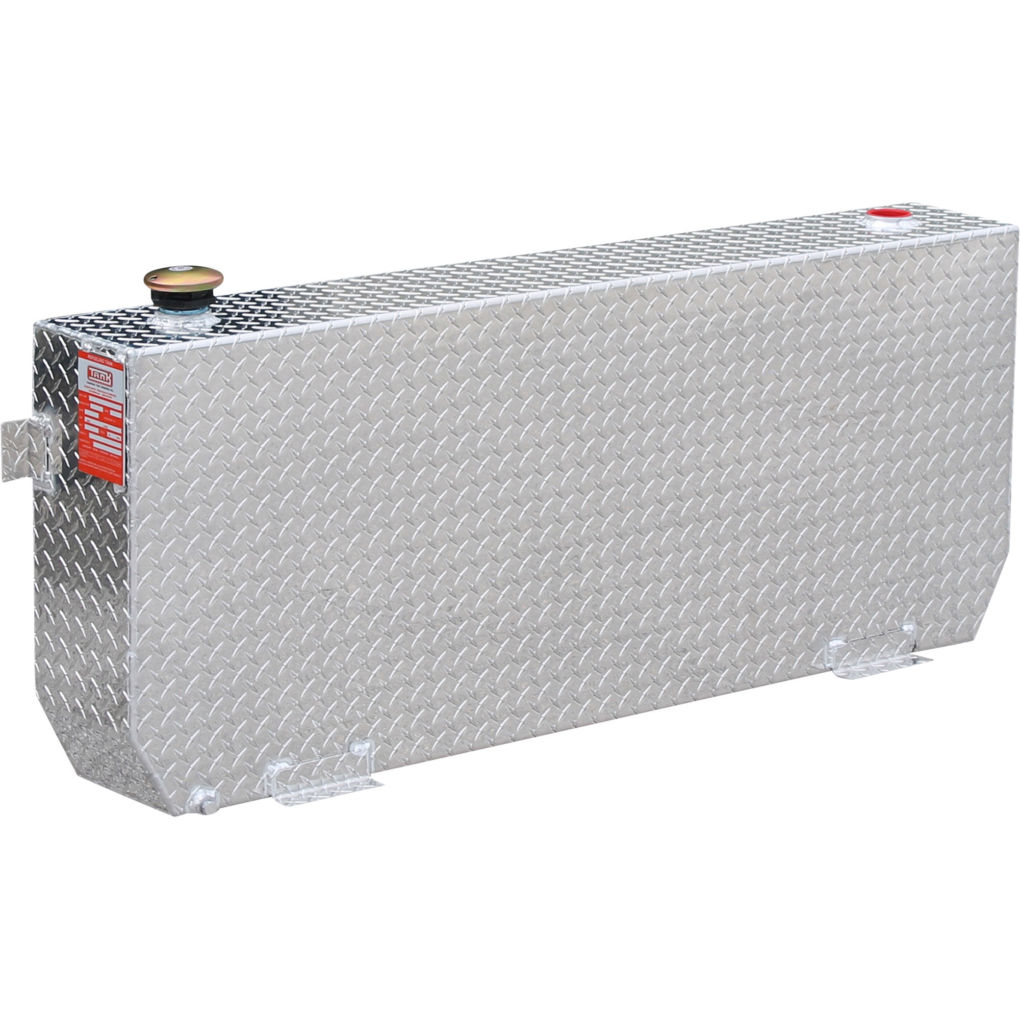 ATI Aluminum Refueling Transfer Tank, 51 Gallons, Rectangular, Diamond Plate